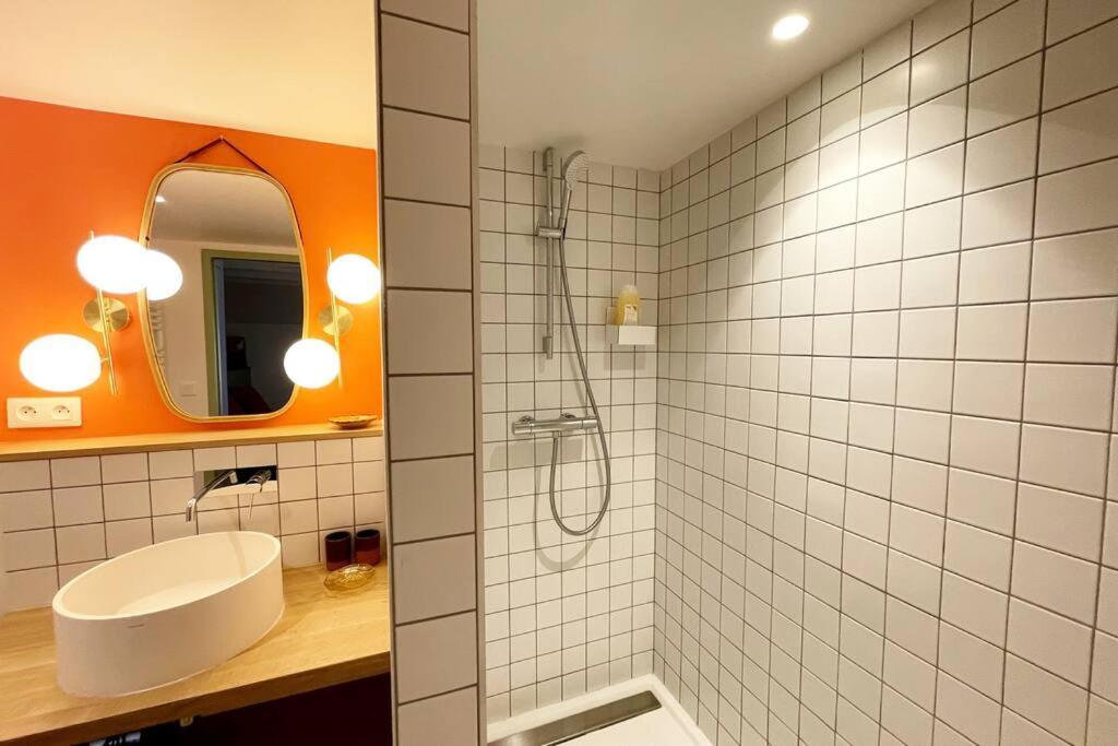 Appartement Moonrise - Plage 50M - Rue Gratuite แซ็งต์มาโล ภายนอก รูปภาพ