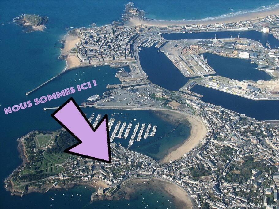 Appartement Moonrise - Plage 50M - Rue Gratuite แซ็งต์มาโล ภายนอก รูปภาพ